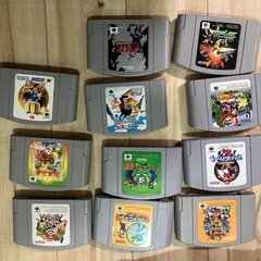 任天堂64 人気ソフト11個セット　の画像
