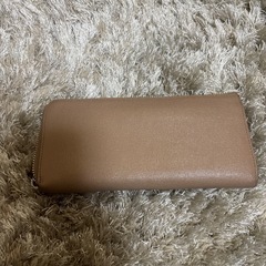 FURLA フルラ　ベージュ　長財布　ファスナー財布 ラウンドファスナーの画像