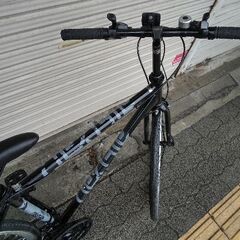 NEXTYLE[ネクススタイル]700c クロスバイク 21speed/ブラックの画像