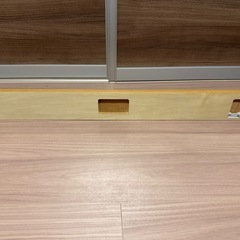 無印良品　壁に付けられる家具棚 オーク材突板　８８ｃｍの画像