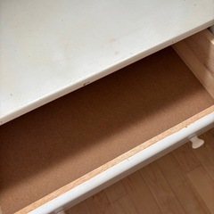 3段チェスト　棚　白の画像