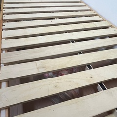 シングルベッド　ベッドフレームの画像