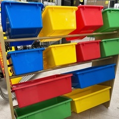 ◇ドリーム尼崎1号館◇ 【ジモティー割引対象商品】おもちゃ収納ラックの画像