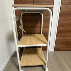 キッチンワゴン　レンジ台の画像