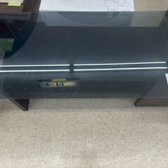 ★リユースのサカイ高崎店★TJ13769  ローテーブル 黒 H34×D50×W100 クリーニング済みの画像