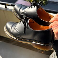 Dr.Martens 1461 3ホール スムース ブラック 美品の画像