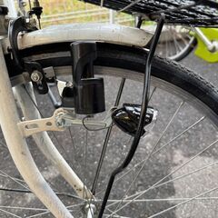 ★店頭にて試乗可★ J3419　【リユースのサカイ柏店】軽快自転車　ダイナモライト　26インチ　ホワイト　簡易クリーニング済　 中古自転車 　流山市 中古自転車 松戸市 中古自転車 我孫子市 中古自転車 船橋市 中古自転車 守谷市 中古自転車 取手市 中古自転車　の画像