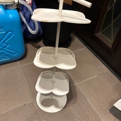 子供シューズラックの画像