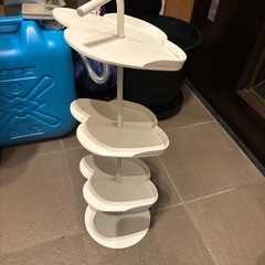 子供シューズラックの画像