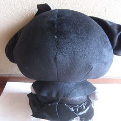マイメロディ・クロミ　わくわくブラックフライデーBIGぬいぐるみタグ付き　高さ27cm  の画像