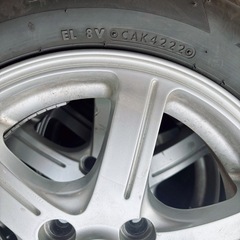 スタッドレス　4本セット　ブリザック　ブリヂストン　blizzak VRX2 155/65R14の画像