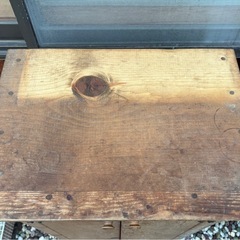 《値下げ》木製　下駄箱 靴 シューズ入れ 収納棚 【サイズ】約46×33×105cmの画像