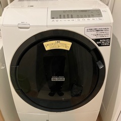 【商談中】ドラム式洗濯機　10kg　日立の画像