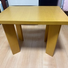 イトーキ 木製テーブル の画像