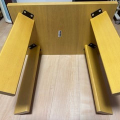 イトーキ 木製テーブル の画像