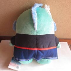 ハンギョドン　昭和レトロ商店街　魚屋BIGぬいぐるみタグ付き　高さ29cmの画像