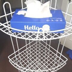 取引中 非対面取引 スチール 3段ラックの画像