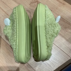 もこもこ厚底スリッパ子供用の画像