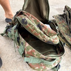 迷彩リュックの画像