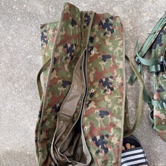 迷彩リュックの画像