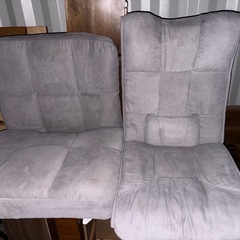 座椅子２つの画像