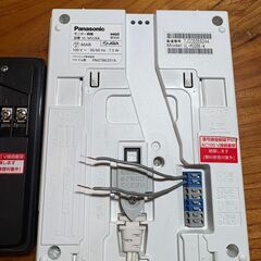 玄関のTVドアホン　パナソニックの画像