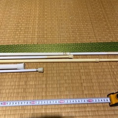 突っ張り棒まとめて5本70センチから150センチ位の画像