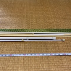 突っ張り棒まとめて5本70センチから150センチ位の画像