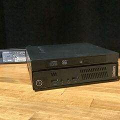 【一宮でWindows10搭載機！デスクトップPC　デュアルコアCPU Lenovo ThinkCentre Tniy】一宮市にパソコンMr.Carnival（ミスカニ）です！PC修理・販売【PayPay&各種クレジット使えます！】受け渡しは店舗にて(^^)/【デスクトップパソコン intel Core i5 3470T/RAM8GB/ SSD120GB】の画像