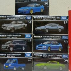 トミカプレミアム７台＆トミカ.フェラーリコレクションの画像