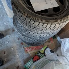 165 60 15 アルミスタットレス4本　ハスラーなどにの画像