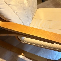 美品【IKEA】ポエング　ゆらゆら椅子の画像