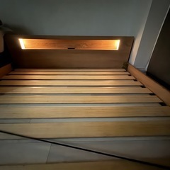 ローベッド　ダブルサイズ　枠の画像