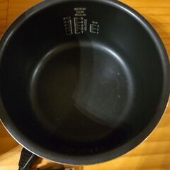 炊飯器　山善　2021年製の画像