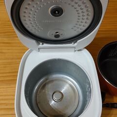 炊飯器　山善　2021年製の画像