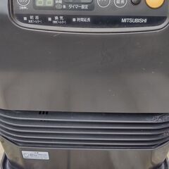 石油ファンヒーター 木造9畳／コンクリート12畳 MITSUBISHI 三菱 KD-H322 グレー 大容量9Ｌタンクの画像