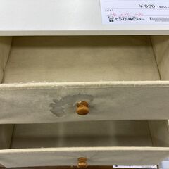 ★リユースのサカイ千葉中央店★  収納棚 白系 H46×D28×W41 クリーニング済み TC5882の画像