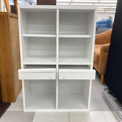 ★リユースのサカイ千葉中央店★  収納棚 白系 H90×D36×W60 クリーニング済み TC5883の画像
