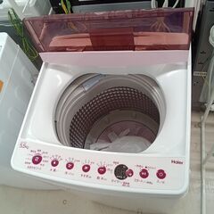 リユースのサカイ栃木店★ジモティ割あり★ Haier 洗濯機 JW-C55FK 5.5kg 21年製 動作確認／クリーニング済み TC12088の画像