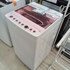 リユースのサカイ栃木店★ジモティ割あり★ Haier 洗濯機 JW-C55FK 5.5kg 21年製 動作確認／クリーニング済み TC12088の画像