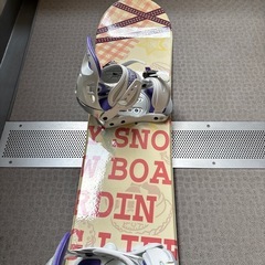 スノーボード140&ビンディング2点セットの画像