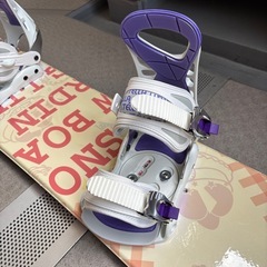 スノーボード140&ビンディング2点セットの画像