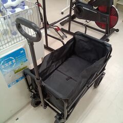 リユースのサカイ栃木店★ジモティ割あり★ ３COINS キャリーワゴン ブラック W43.5×D75×H72～ クリーニング済み TC12090の画像