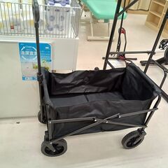 リユースのサカイ栃木店★ジモティ割あり★ ３COINS キャリーワゴン ブラック W43.5×D75×H72～ クリーニング済み TC12090の画像