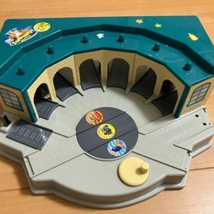 無料　きかんしゃトーマス　操車場　おもちゃの画像