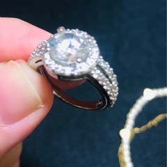 ネックレス　ブレスレット　リング　3点セットの画像