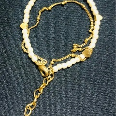 ネックレス　ブレスレット　リング　3点セットの画像