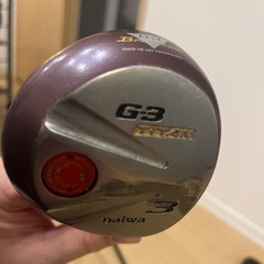 ゴルフクラブ3本の画像