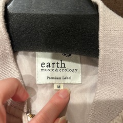 レディース earth MA1コートの画像