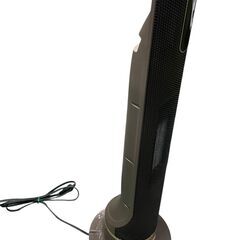 ★ピエリア PIERIA タワー型 セラミックヒーター ブラウン 首振り機能付き ★の画像